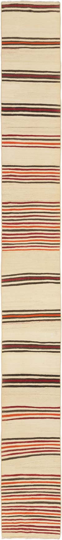 Kilim Vintage Turco de Pasillo - 65 cm x 580 cm