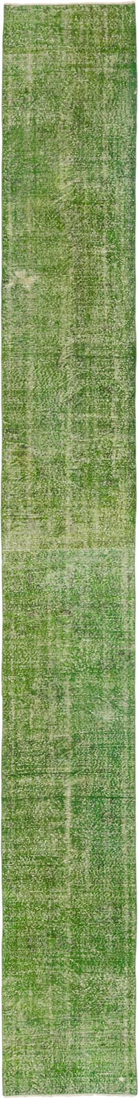 Boyali El Dokuma Vintage Hali Yolluk - 80 cm x 658 cm