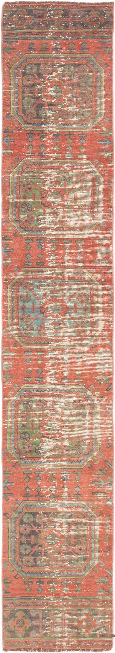 Alfombra Turca Vintage De Pasillo - 55 cm x 325 cm