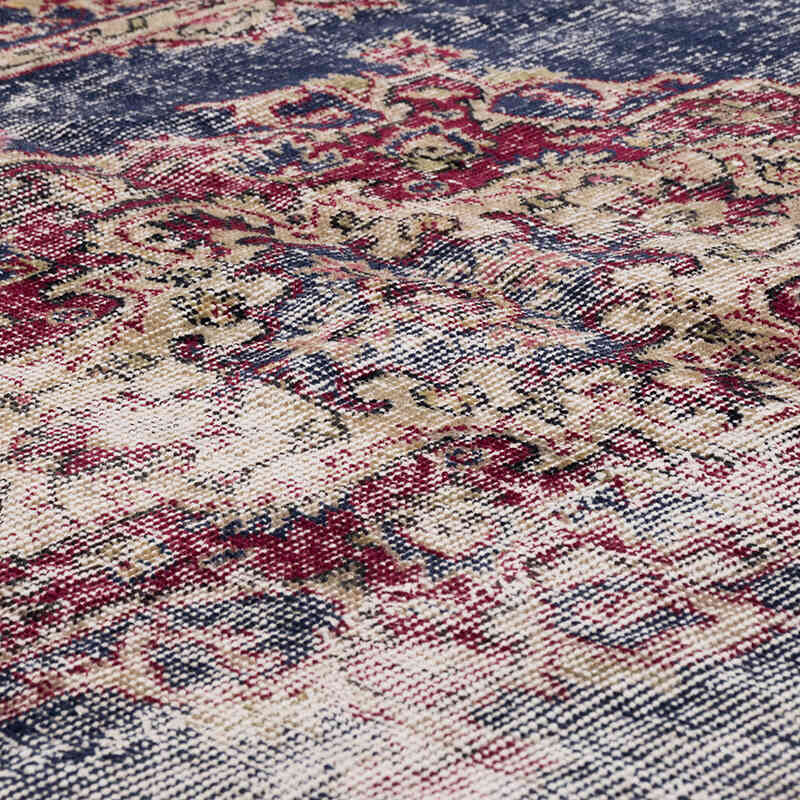 Alfombra Vintage Turca Anudada a Mano - 115 cm x 205 cm - K0071827