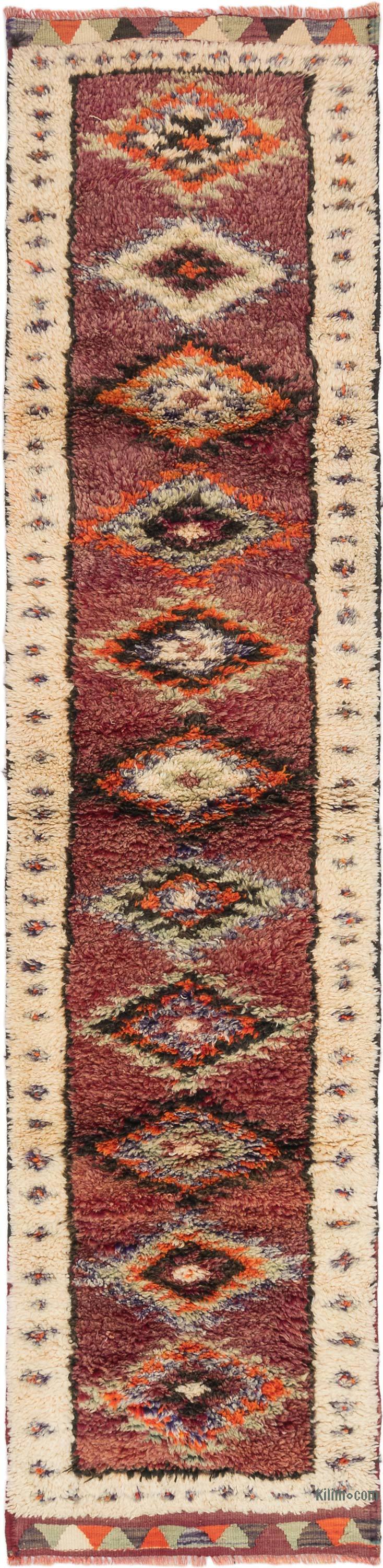 Alfombra Vintage de pasillo - 78 cm x 340 cm - K0071864