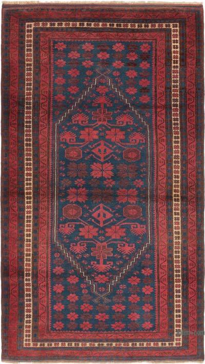 Vintage Turkish Hand-Knotted Rug - 3' 6" x 6' 2" (42" x 74")