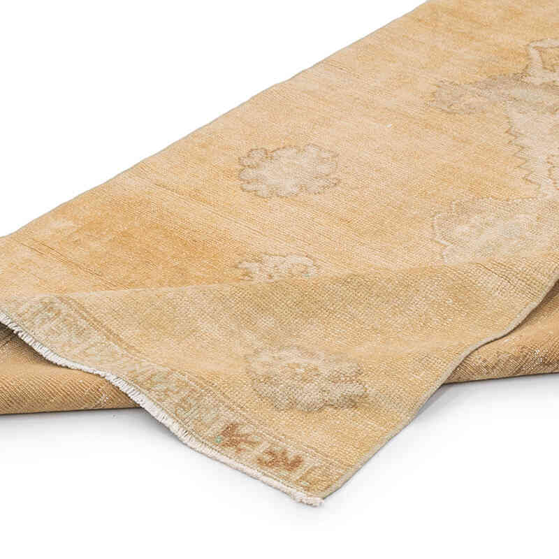 Vintage Turkish Hand-Knotted Runner - 3'  x 10' 10" (36" x 130") - K0071868