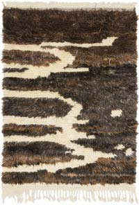 New Turkish Tulu Rug - 4' 3" x 5' 10" (51" x 70")