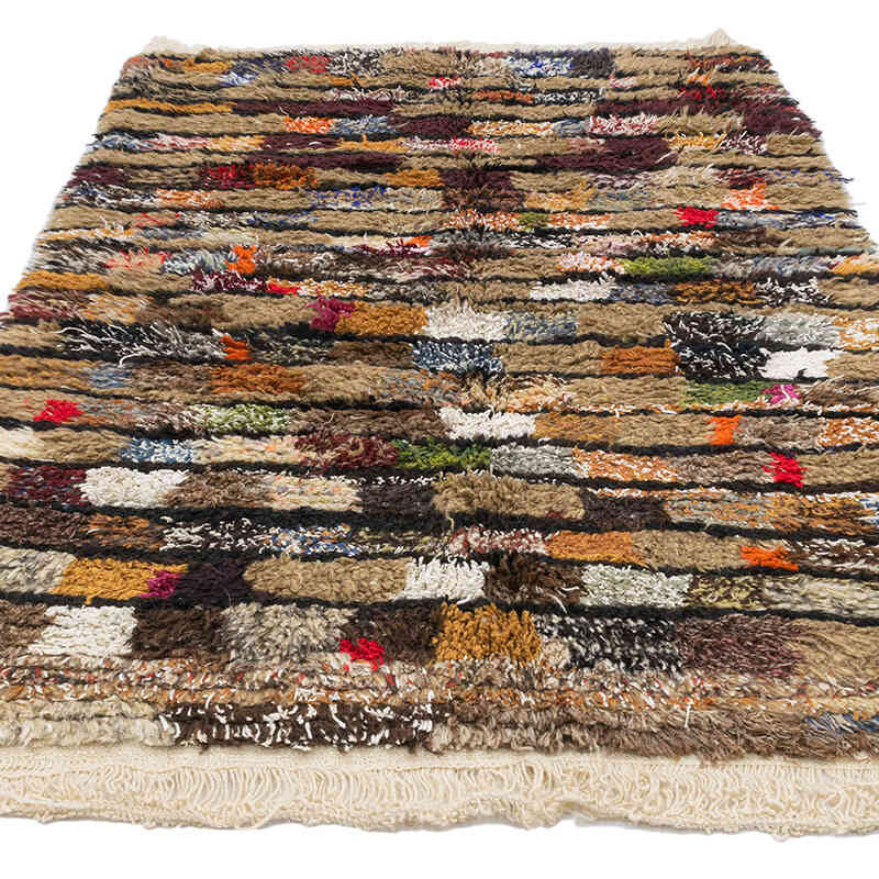New Turkish Tulu Rug - 4' 4" x 6' 11" (52" x 83") - K0071873