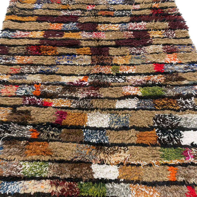 New Turkish Tulu Rug - 4' 4" x 6' 11" (52" x 83") - K0071873