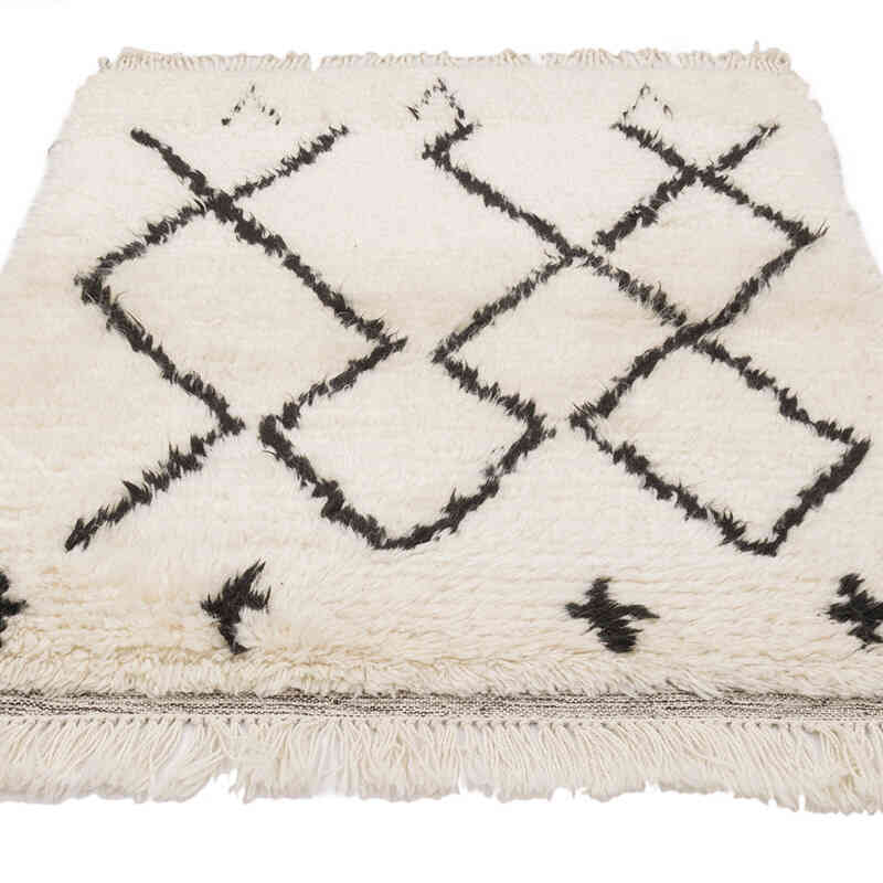 Fas Stili Yeni El Dokuma Tülü - 105 cm x 130 cm - K0071875
