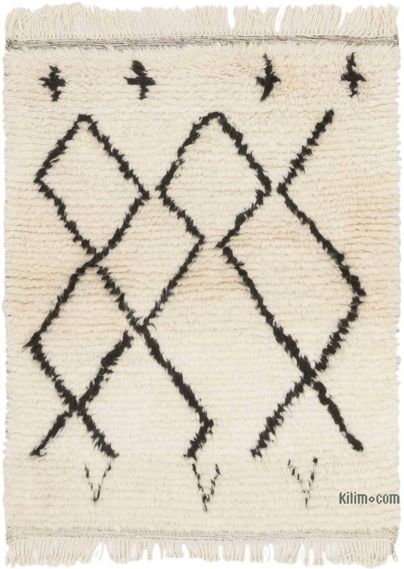 Fas Stili Yeni El Dokuma Tülü - 105 cm x 130 cm - K0071875