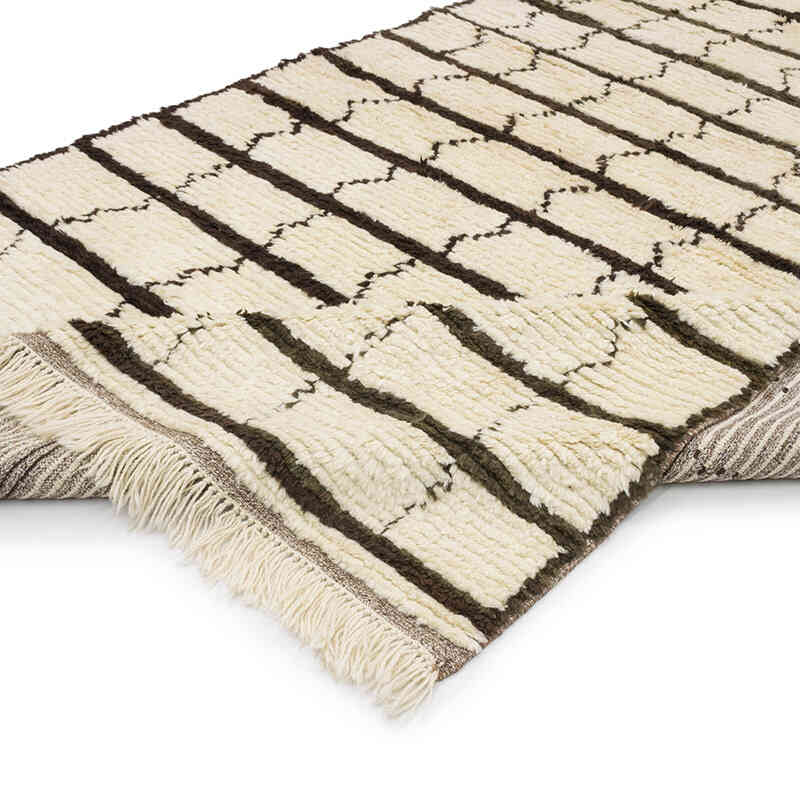 Fas Stili Yeni El Dokuma Tülü - 187 cm x 270 cm - K0071879