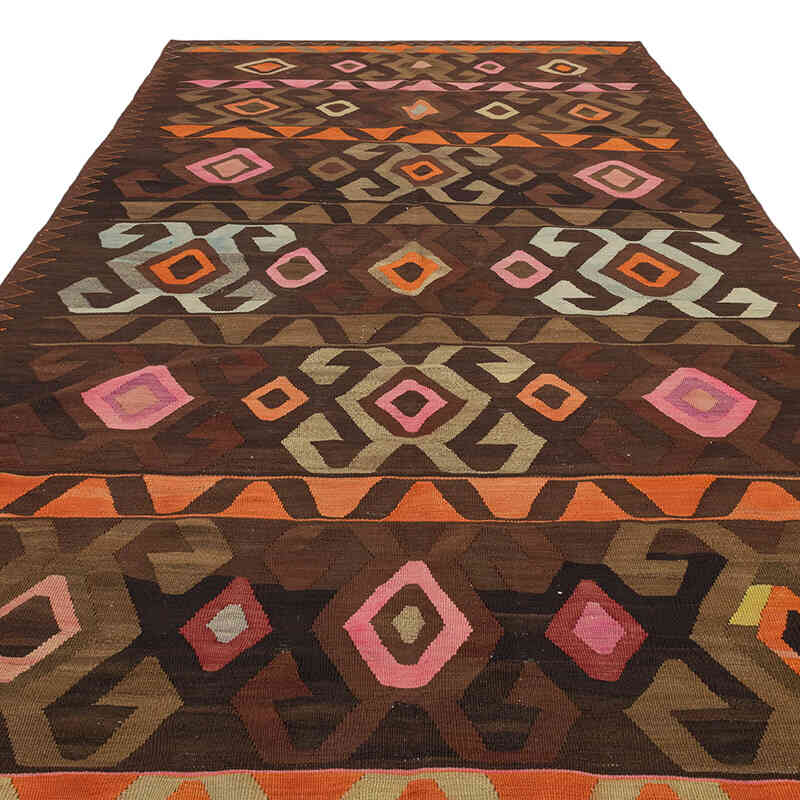 Vintage Artvin Kilim Rug - 5' 10" x 11' 10" (70" x 142") - K0071882