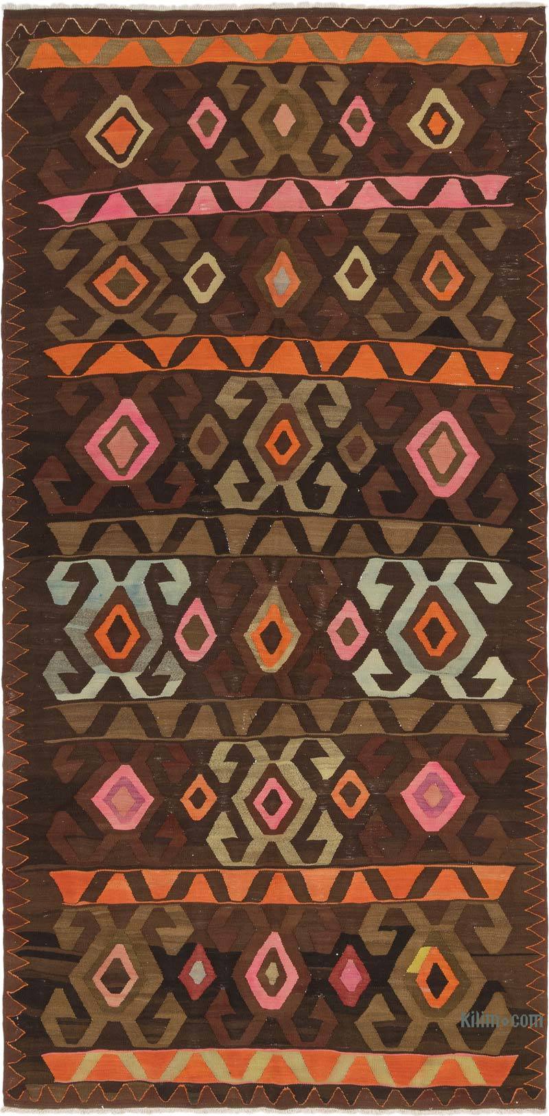 Vintage Artvin Kilim Rug - 5' 10" x 11' 10" (70" x 142") - K0071882