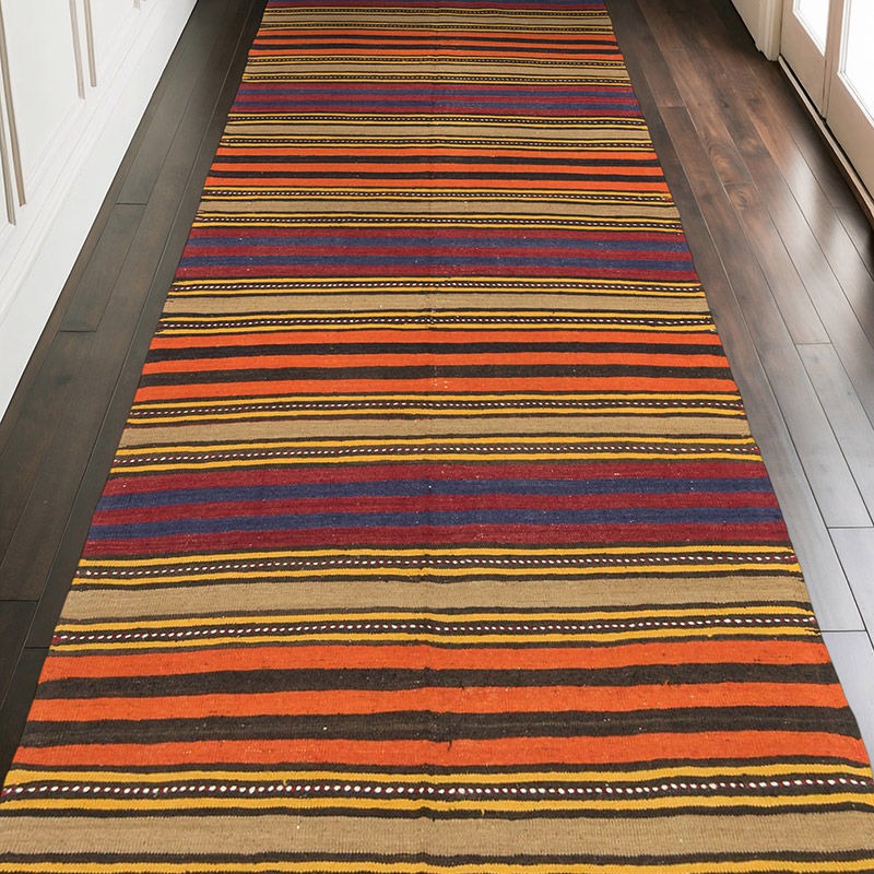 Alfombra Vintage Balikesir Kilim - 143 cm x 321 cm - K0071886