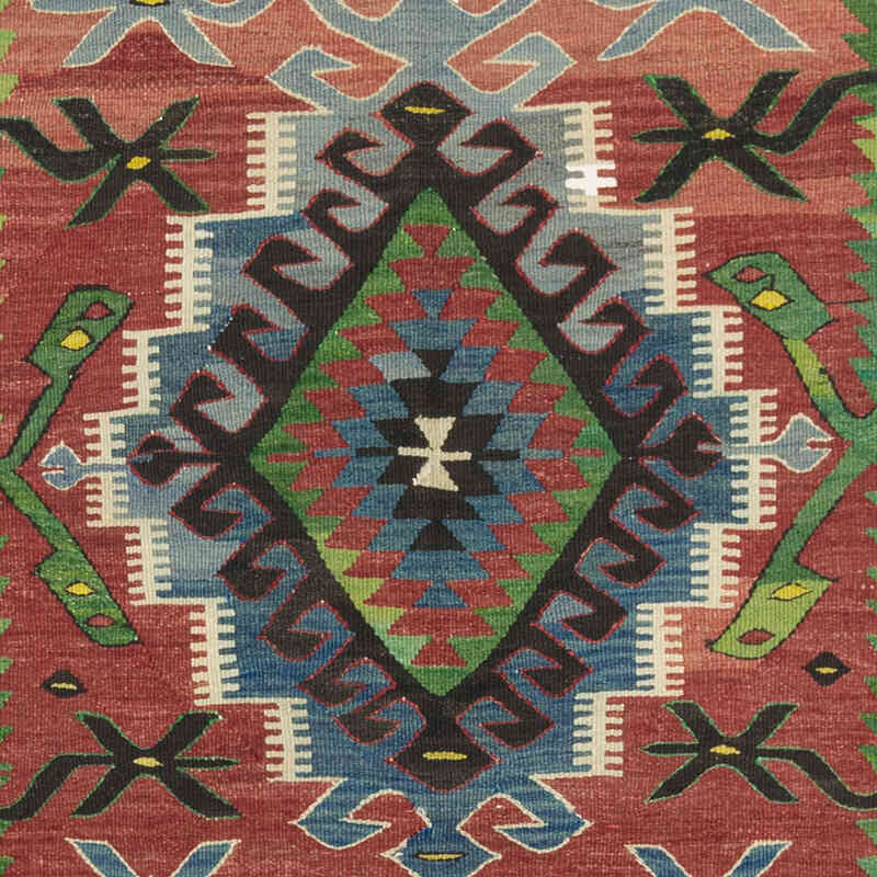 Oushak Kilim Vintage - 111 cm x 182 cm - K0071895