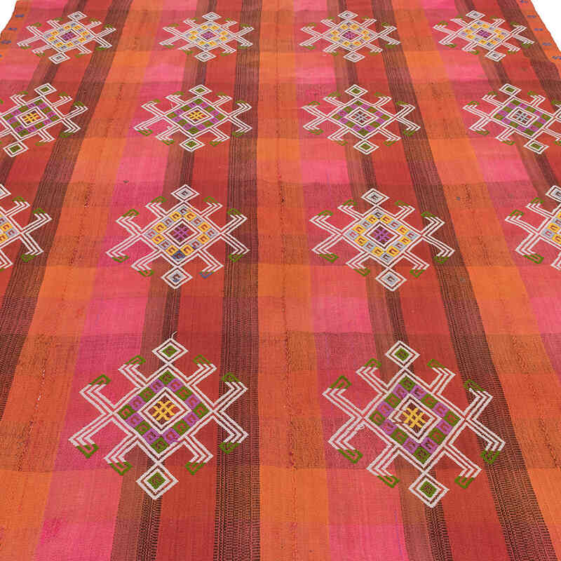 Alfombra Vintage Anatolian Kilim - 190 cm x 380 cm - K0071896