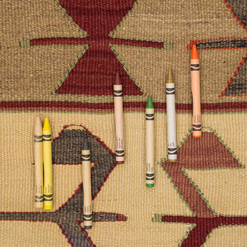 Vintage Mut Kilim Runner - 3' 5" x 10'  (41" x 120") - K0071898