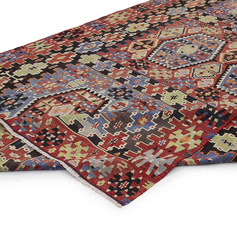 Vintage Esme Kilim Rug - 5' 9" x 10' 1" (69" x 121") - K0071901