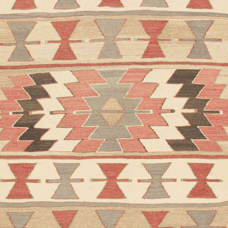 Vintage Mut Kilim Runner - 3' 3" x 10' 1" (39" x 121") - K0071903