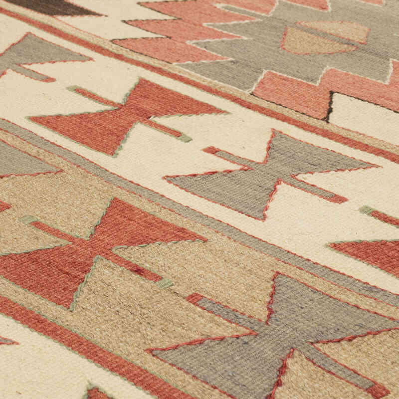 Vintage Mut Kilim Runner - 3' 3" x 10' 1" (39" x 121") - K0071903