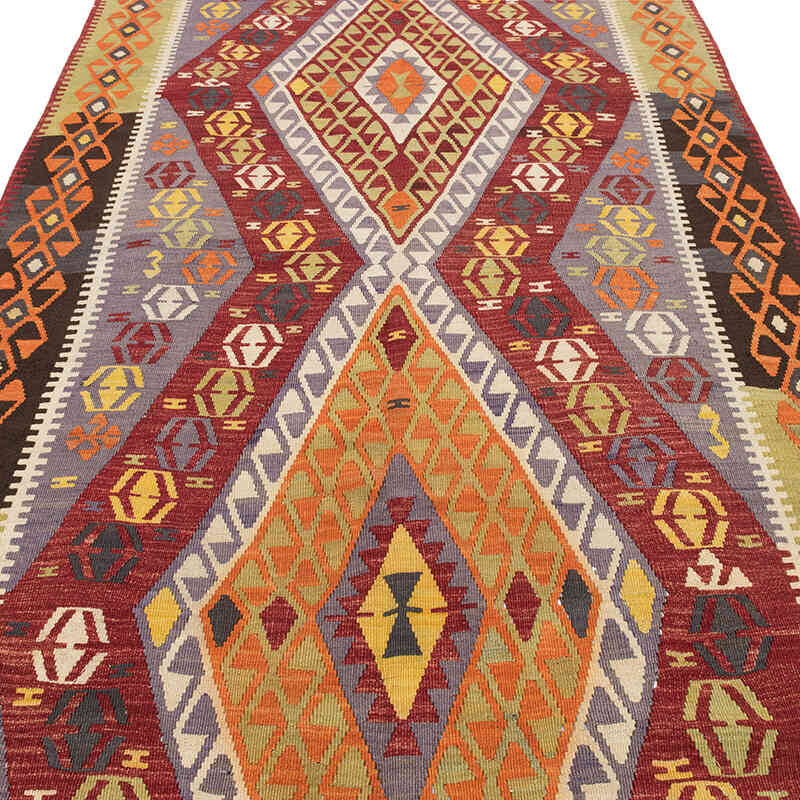Alfombra Vintage Bayburt Kilim - 151 cm x 339 cm - K0071905