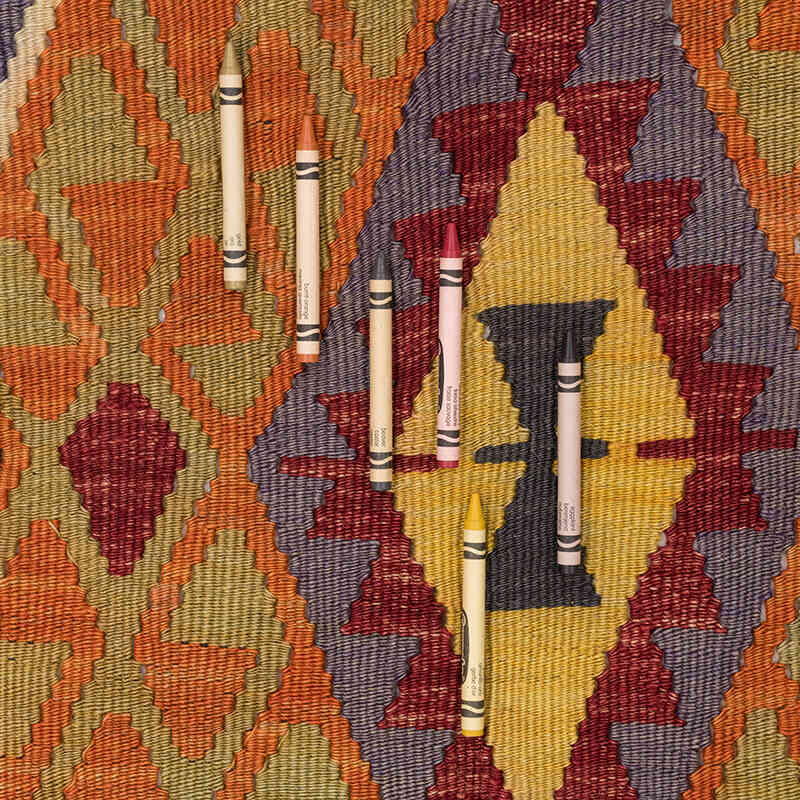 Alfombra Vintage Bayburt Kilim - 151 cm x 339 cm - K0071905