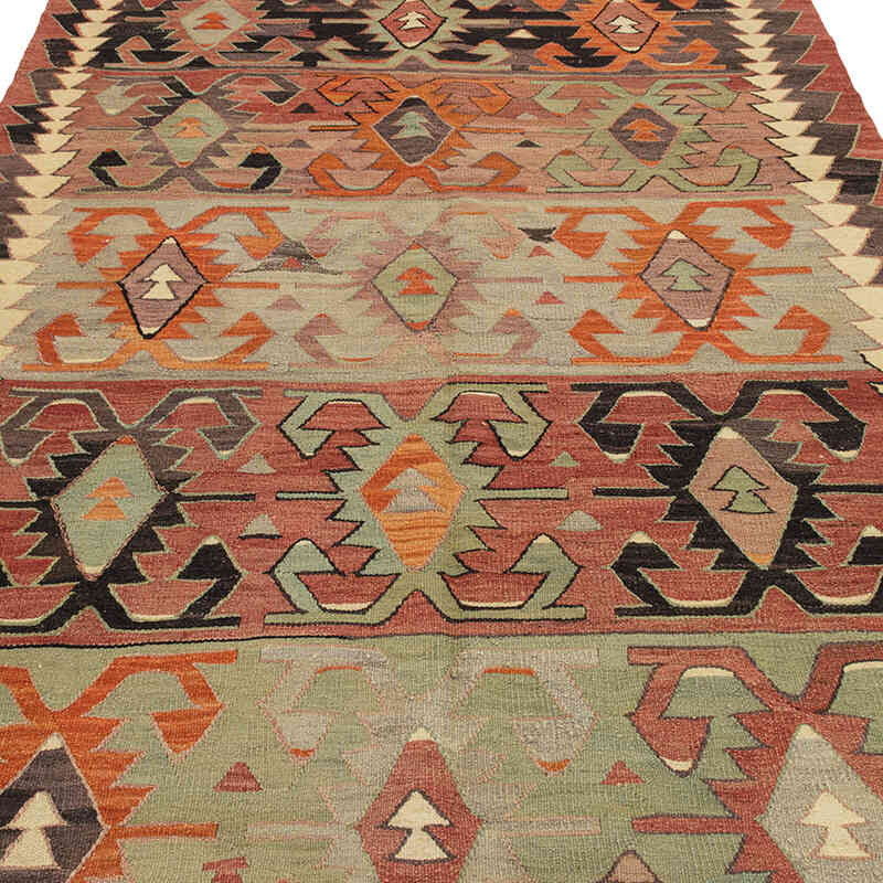 Vintage Turkish Hand-Knotted Rug - 5' 5" x 11' 3" (65" x 135") - K0071906