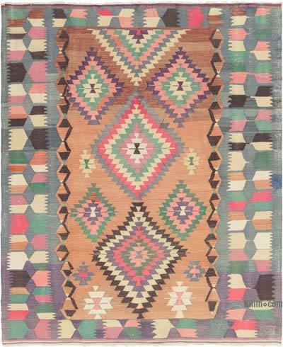 Alfombra Vintage Manisa Kilim - 201 cm x 245 cm