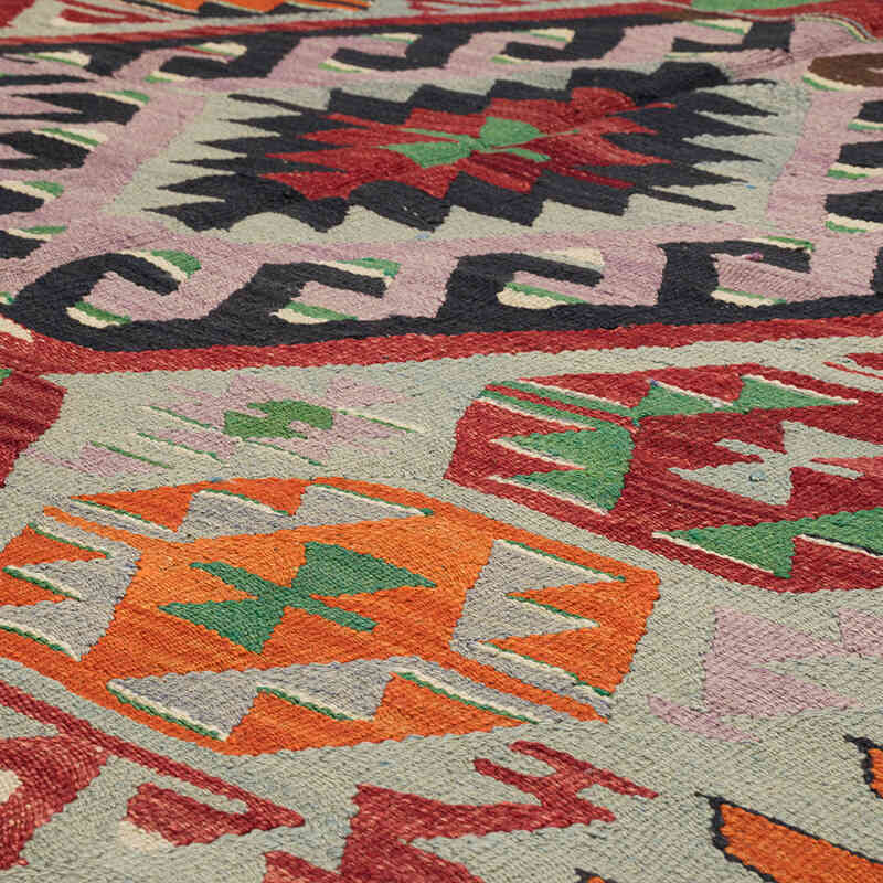 Vintage Milas Kilim Rug - 5' 9" x 8' 2" (69" x 98") - K0071912
