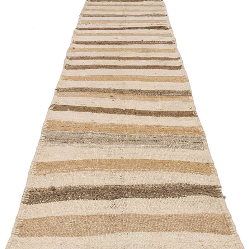 Vintage Anatolian Kilim Runner - 2' 7" x 11' 6" (31" x 138") - K0071917
