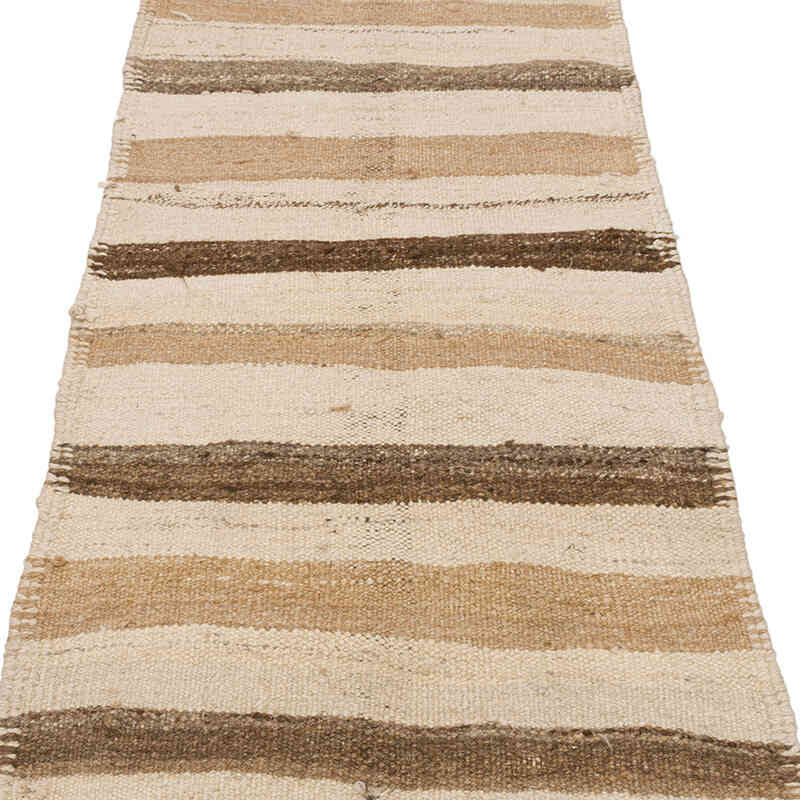 Vintage Anatolian Kilim Runner - 2' 7" x 11' 6" (31" x 138") - K0071917