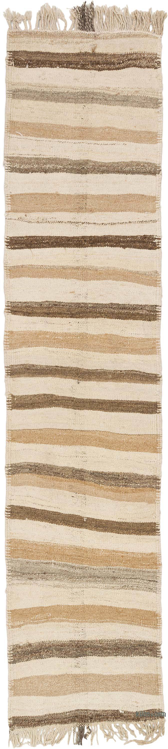 Vintage Anatolian Kilim Runner - 2' 7" x 11' 6" (31" x 138") - K0071917