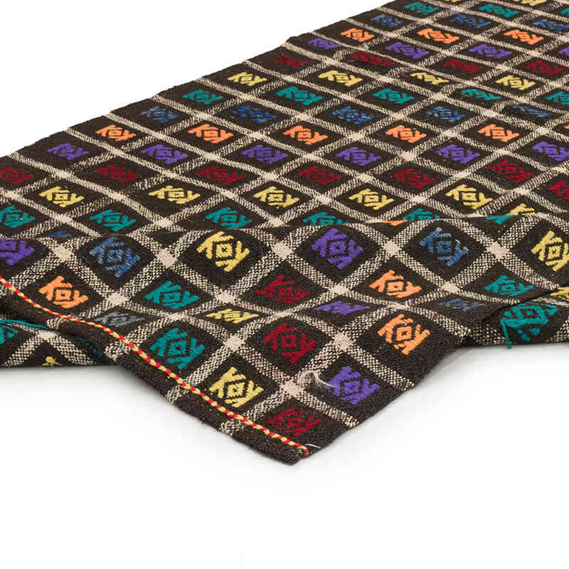 Vintage Anatolian Jijim Rug - 4' 9" x 9' 5" (57" x 113") - K0071919