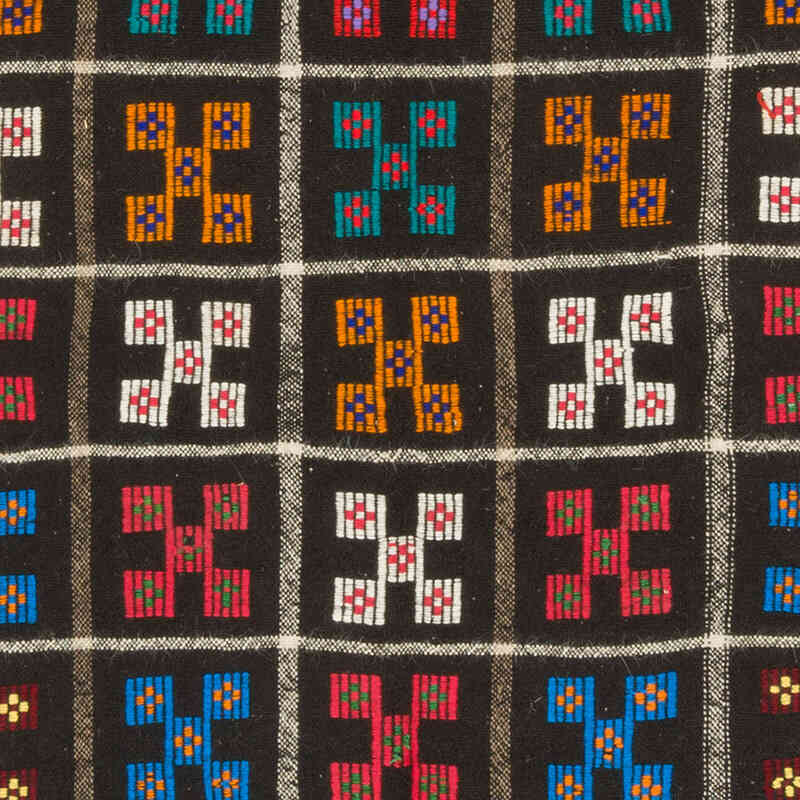 Vintage Anatolian Jijim Rug - 4' 1" x 11'  (49" x 132") - K0071921