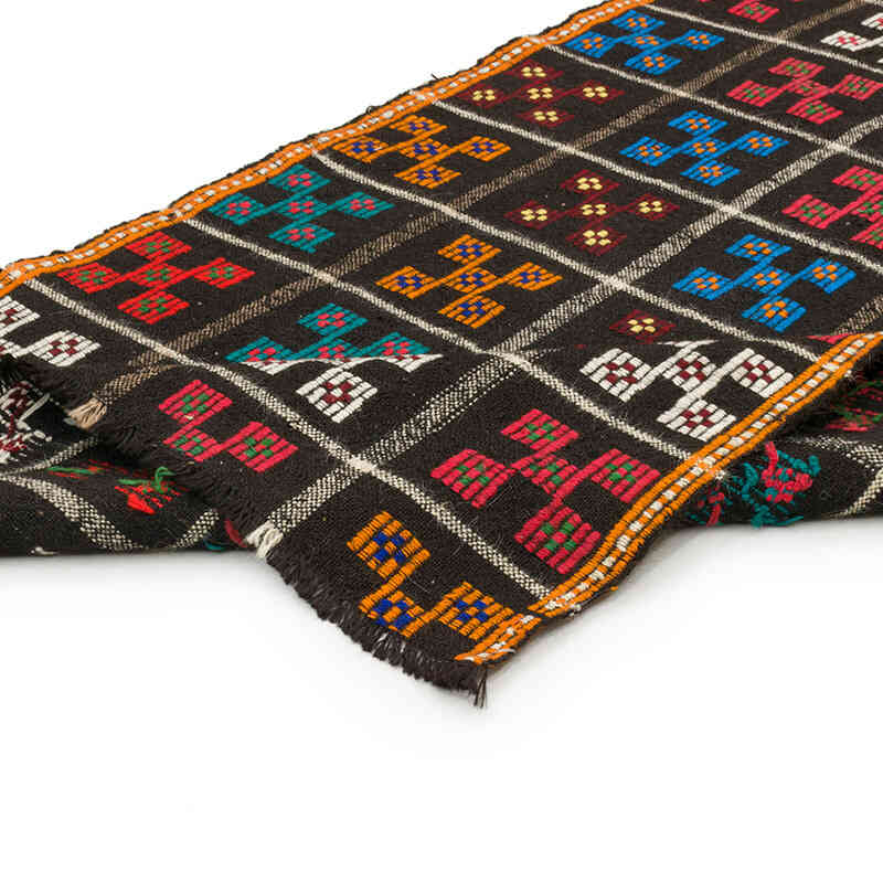 Vintage Anatolian Jijim Rug - 4' 1" x 11'  (49" x 132") - K0071921