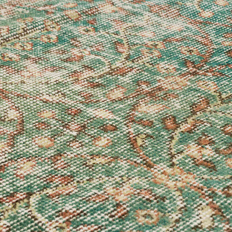 Alfombra Vintage Turca Anudada a Mano - 127 cm x 248 cm - K0071922