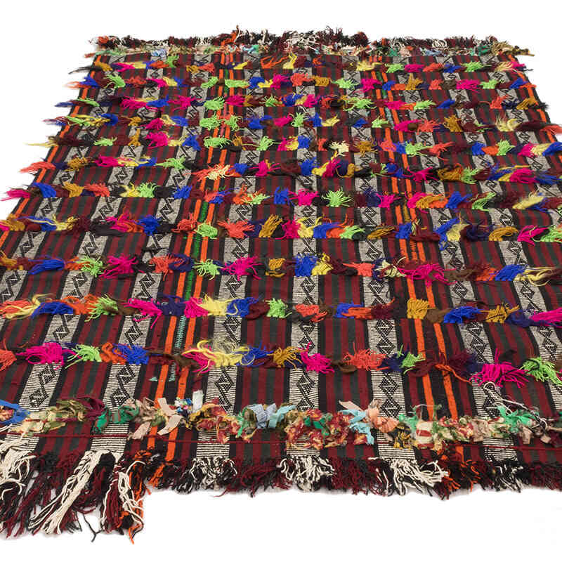 Alfombra Vintage Anatolian Kilim - 150 cm x 235 cm - K0071925