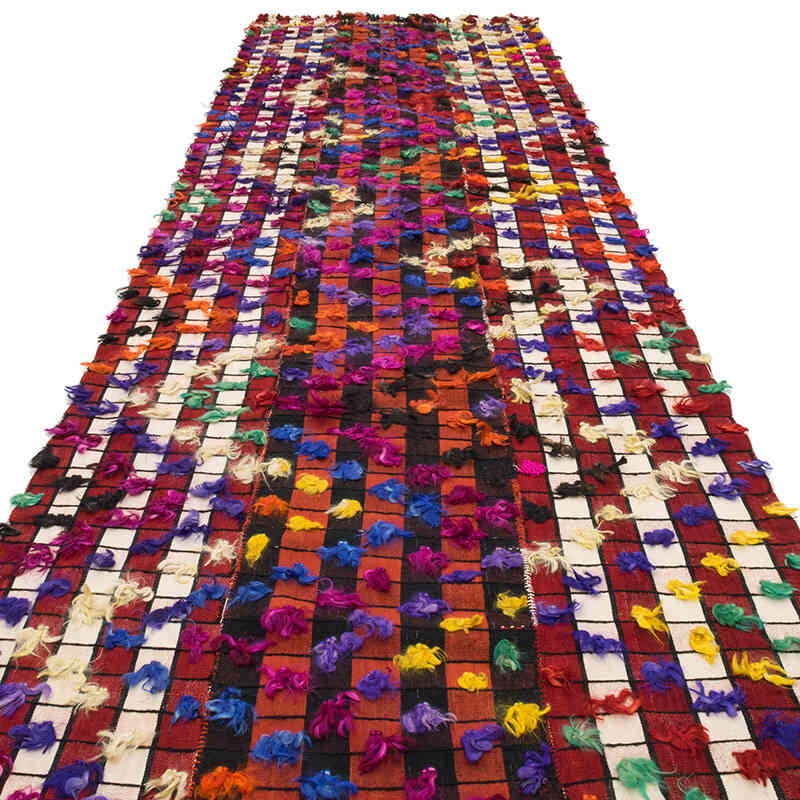 Alfombra Vintage Anatolian Kilim - 139 cm x 412 cm - K0071926