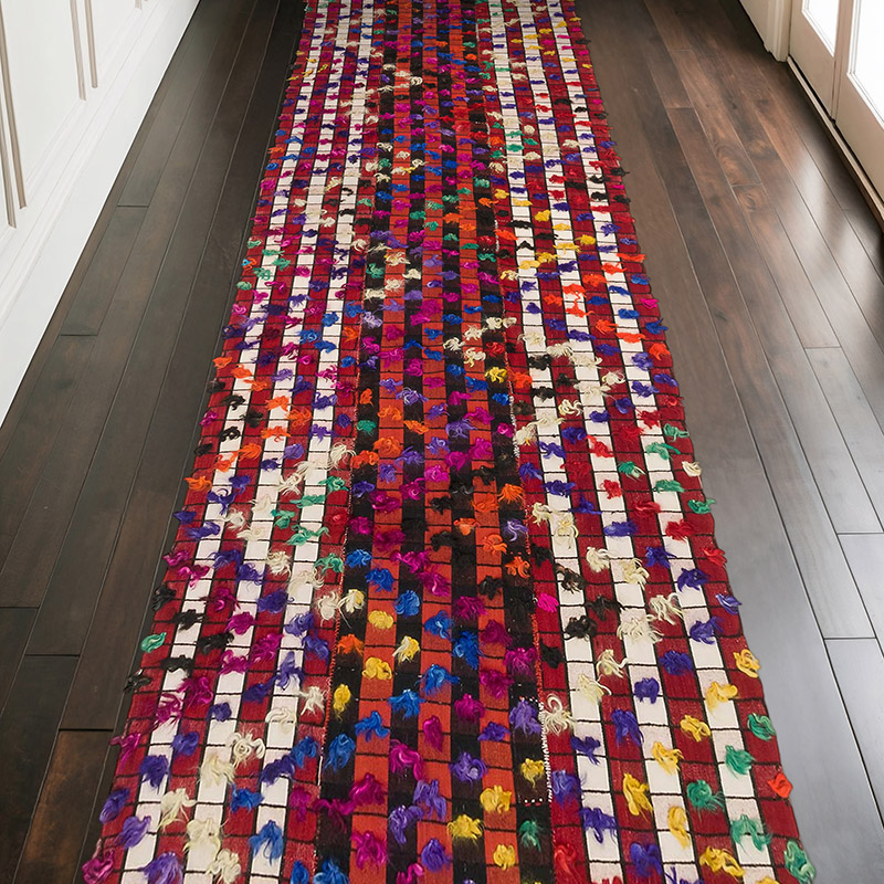 Alfombra Vintage Anatolian Kilim - 139 cm x 412 cm - K0071926