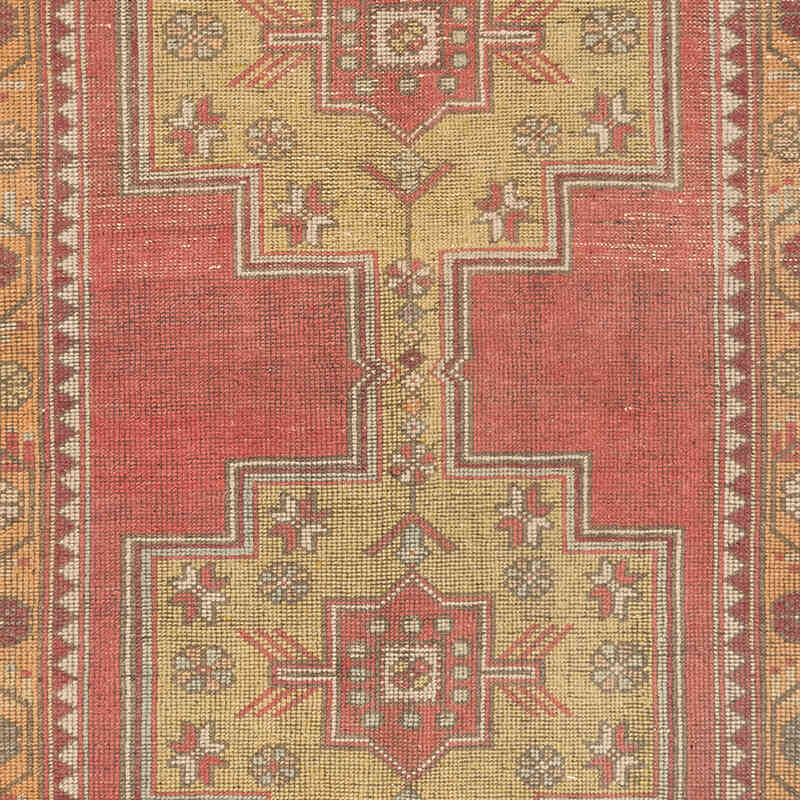 Vintage Turkish Hand-Knotted Rug - 4' 5" x 8' 8" (53" x 104") - K0071930
