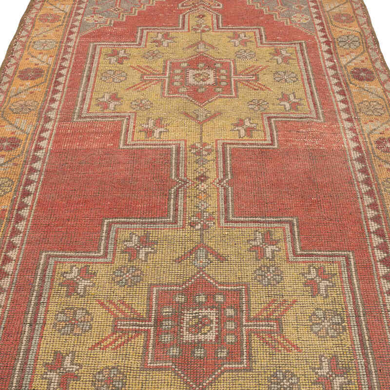 Vintage Turkish Hand-Knotted Rug - 4' 5" x 8' 8" (53" x 104") - K0071930