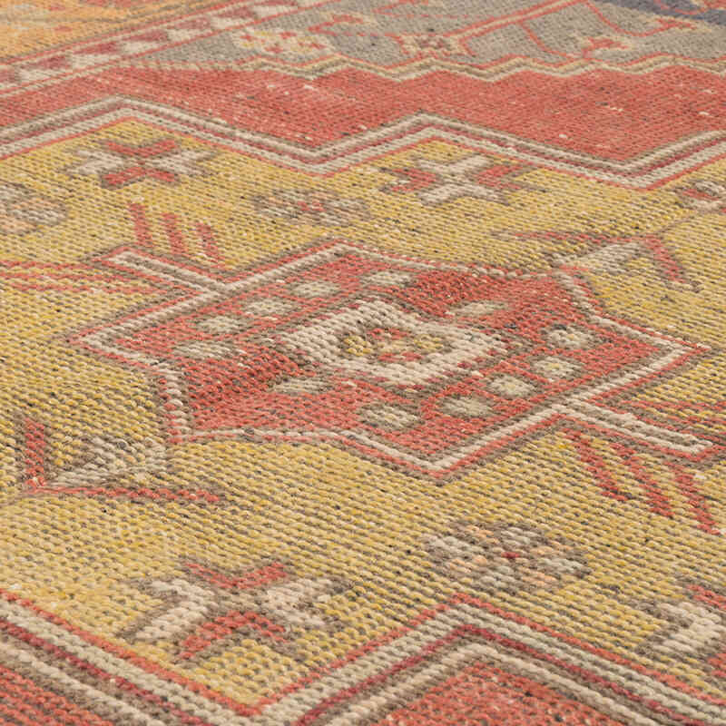 Vintage Turkish Hand-Knotted Rug - 4' 5" x 8' 8" (53" x 104") - K0071930