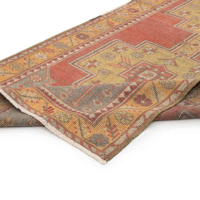Vintage Turkish Hand-Knotted Rug - 4' 5" x 8' 8" (53" x 104") - K0071930