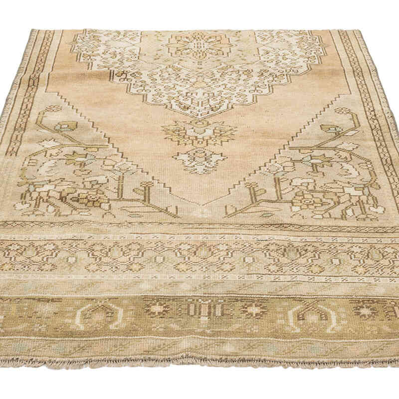 Vintage Turkish Hand-Knotted Rug - 3' 3" x 4' 9" (39" x 57") - K0071931