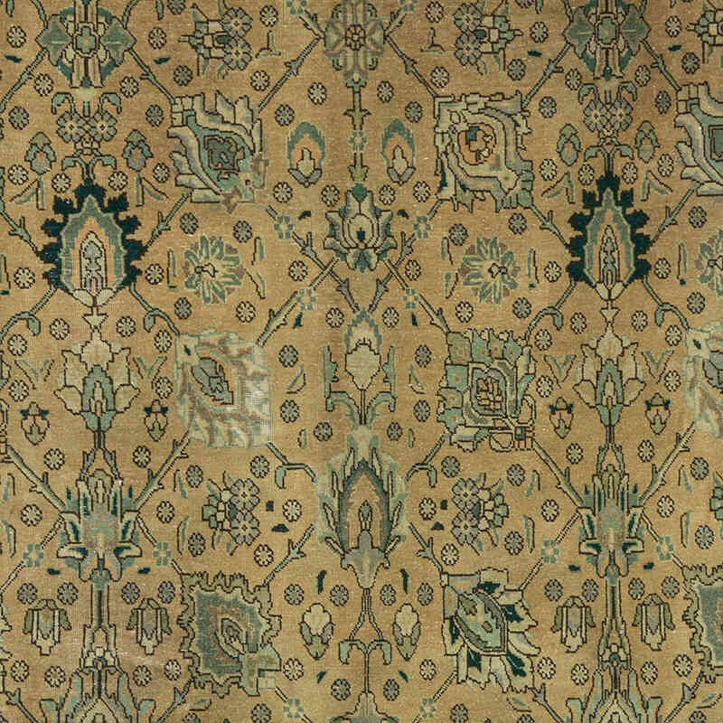 Vintage Hand-Knotted Oriental Rug - 7' 10" x 9' 7" (94" x 115") - K0071937
