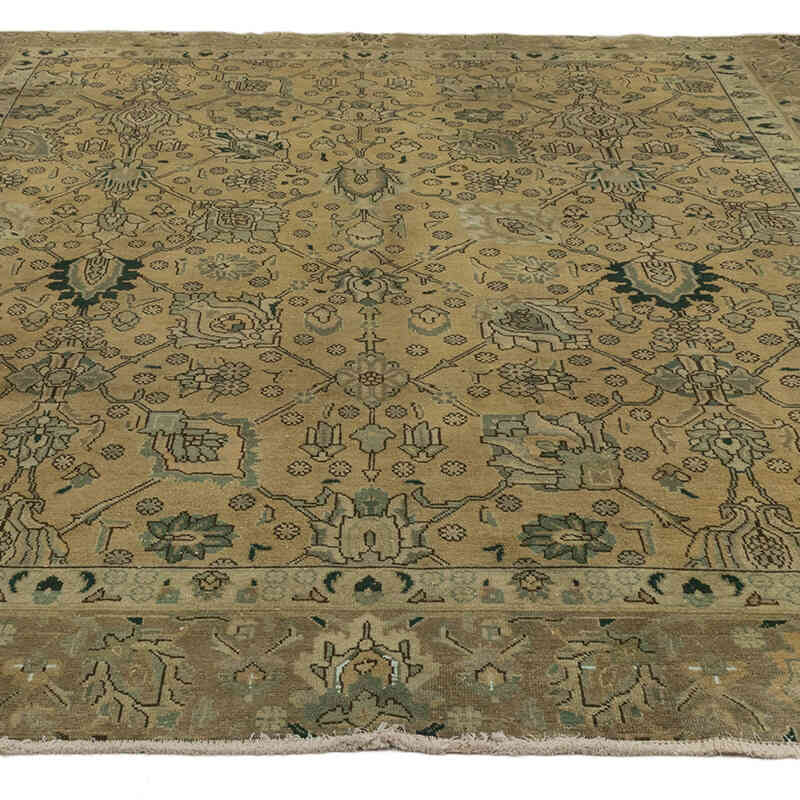 Vintage Hand-Knotted Oriental Rug - 7' 10" x 9' 7" (94" x 115") - K0071937