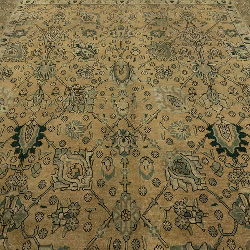 Vintage Hand-Knotted Oriental Rug - 7' 10" x 9' 7" (94" x 115") - K0071937