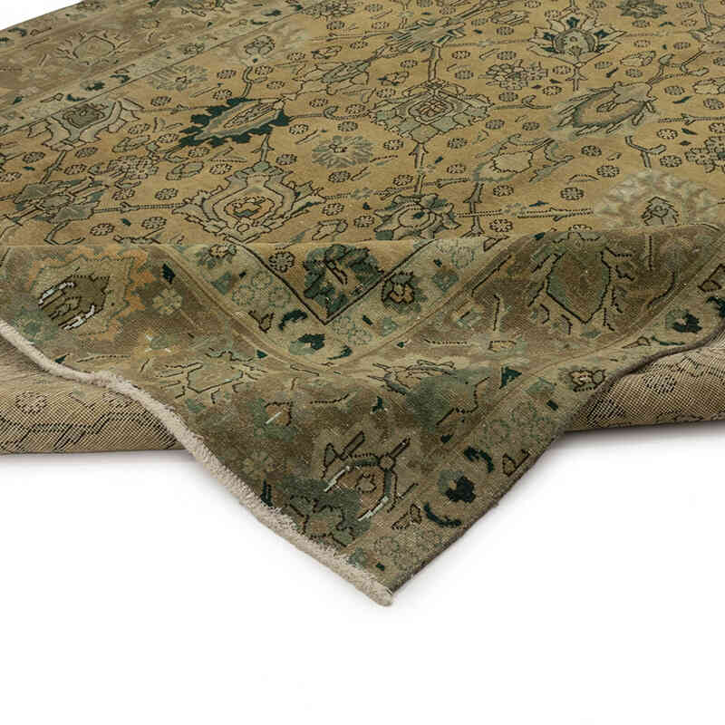 Vintage Hand-Knotted Oriental Rug - 7' 10" x 9' 7" (94" x 115") - K0071937
