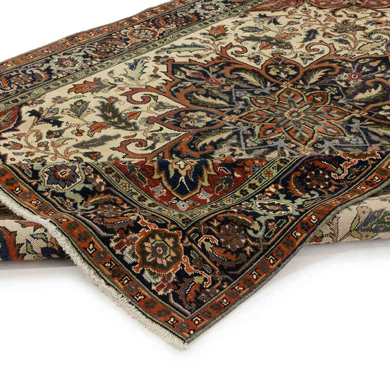 Alfombra Oriental Vintage Anudada a Mano - 198 cm x 294 cm - K0071940