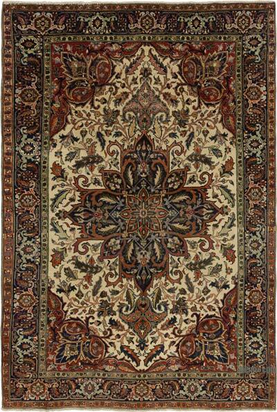 Alfombra Oriental Vintage Anudada a Mano - 198 cm x 294 cm
