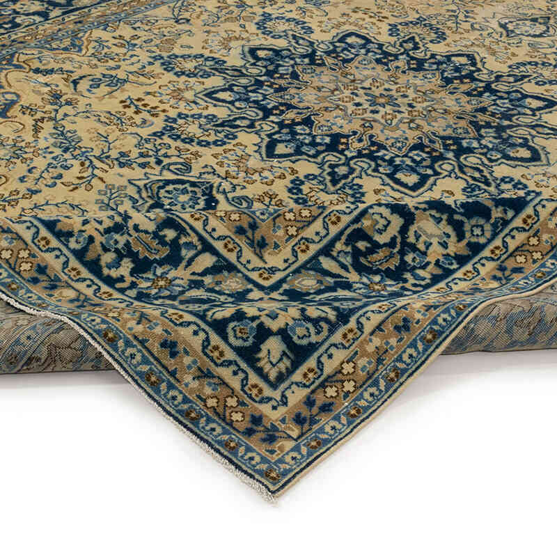Vintage Hand-Knotted Oriental Rug - 9' 7" x 12' 2" (115" x 146") - K0071942