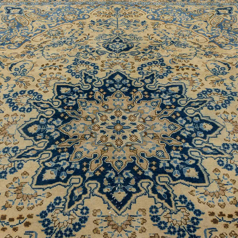 Vintage Hand-Knotted Oriental Rug - 9' 7" x 12' 2" (115" x 146") - K0071942